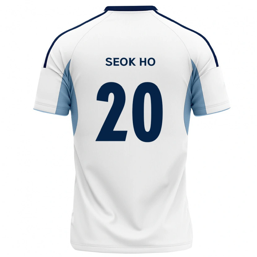 Danxen Femme Maillot Seok-Ho Hwang #20 Bleu Royal Blanc Tenues Extérieur 2026/27 T-Shirt