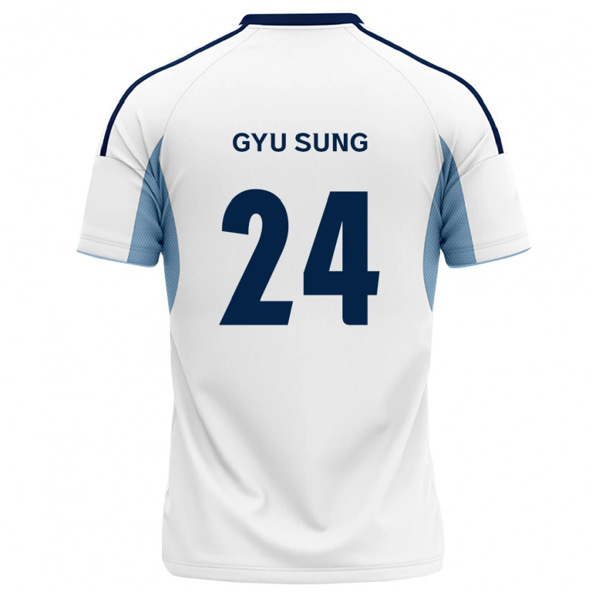 Danxen Femme Maillot Gyu-Sung Lee #24 Bleu Royal Blanc Tenues Extérieur 2026/27 T-Shirt