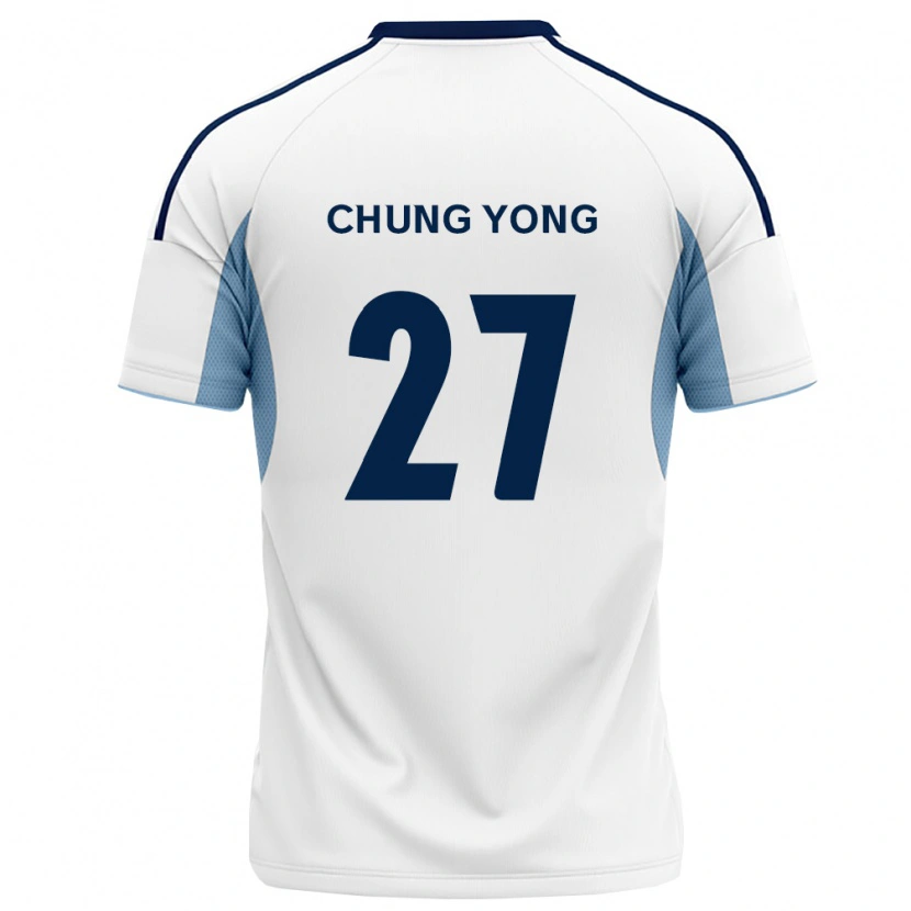 Danxen Femme Maillot Chung-Yong Lee #27 Bleu Royal Blanc Tenues Extérieur 2026/27 T-Shirt