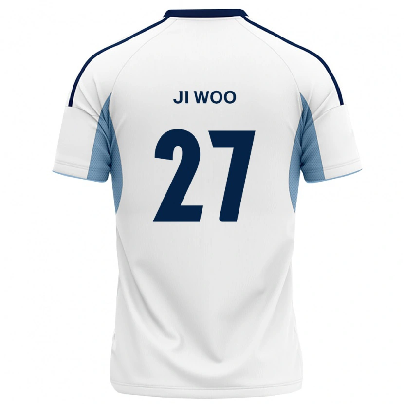 Danxen Femme Maillot Ji-Woo Lee #27 Bleu Royal Blanc Tenues Extérieur 2026/27 T-Shirt