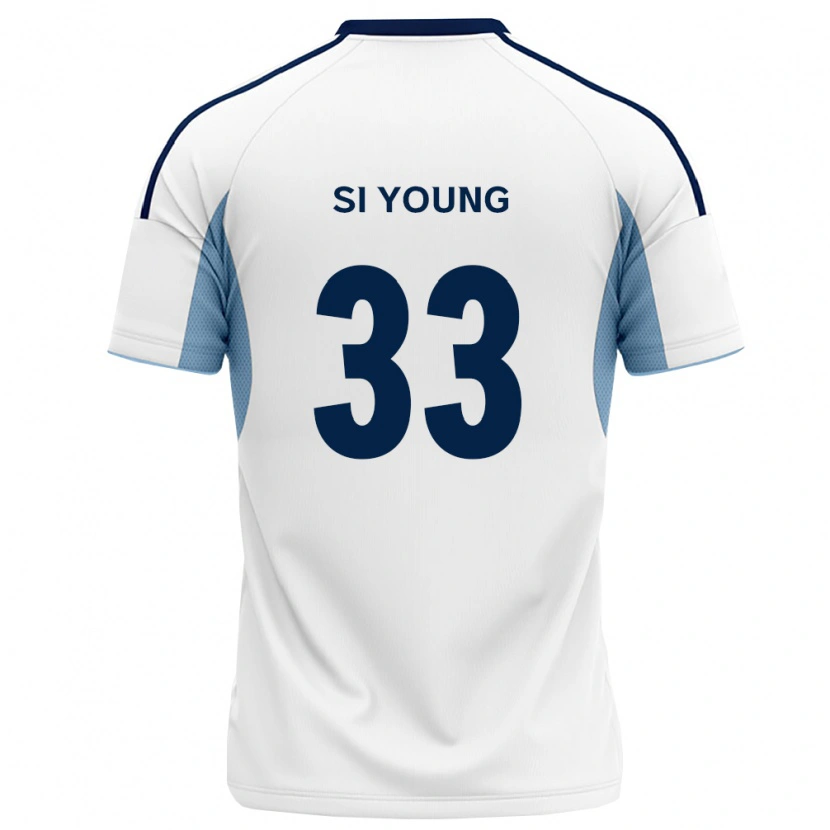 Danxen Femme Maillot Si-Young Jang #33 Bleu Royal Blanc Tenues Extérieur 2026/27 T-Shirt