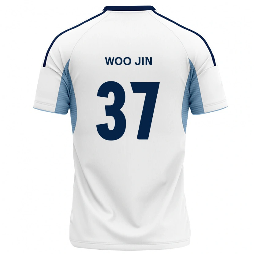 Danxen Femme Maillot Woo-Jin Jung #37 Bleu Royal Blanc Tenues Extérieur 2026/27 T-Shirt