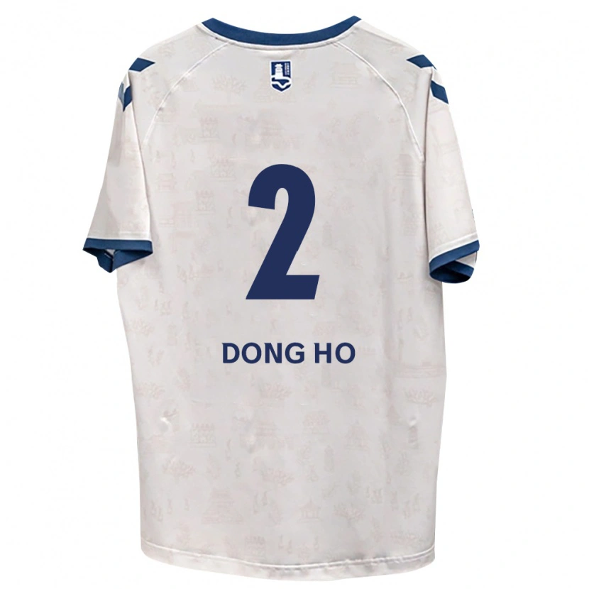 Danxen Femme Maillot Dong-Ho Jeong #2 Bleu Royal Blanc Tenues Extérieur 2026/27 T-Shirt