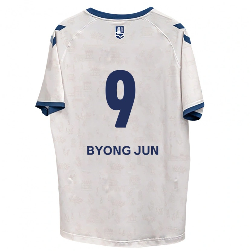 Danxen Femme Maillot Byong-Jun An #9 Bleu Royal Blanc Tenues Extérieur 2026/27 T-Shirt