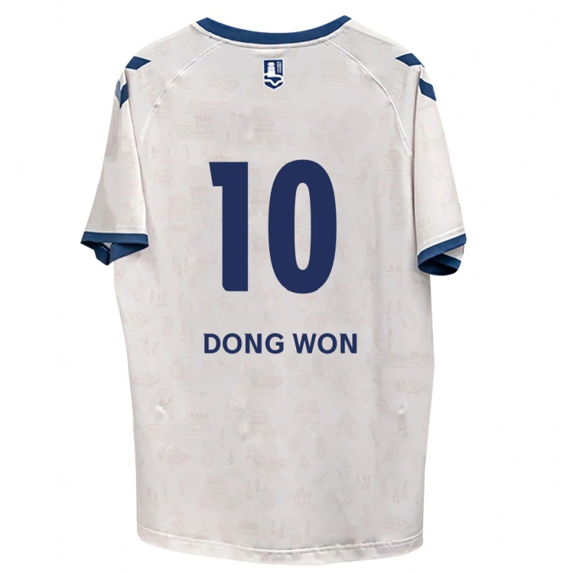 Danxen Femme Maillot Dong-Won Ji #10 Bleu Royal Blanc Tenues Extérieur 2026/27 T-Shirt
