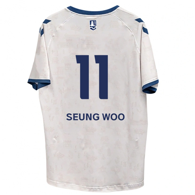 Danxen Femme Maillot Seung-Woo Lee #11 Bleu Royal Blanc Tenues Extérieur 2026/27 T-Shirt