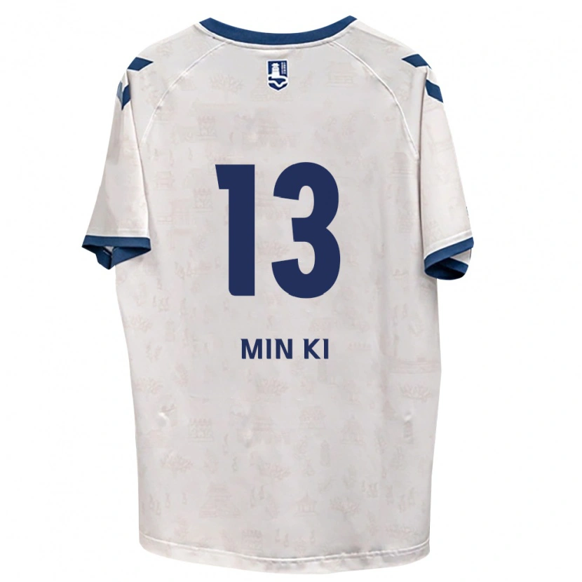 Danxen Femme Maillot Min-Ki Jeong #13 Bleu Royal Blanc Tenues Extérieur 2026/27 T-Shirt