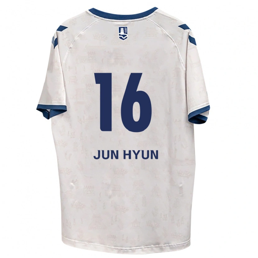 Danxen Femme Maillot Jun-Hyun Jo #16 Bleu Royal Blanc Tenues Extérieur 2026/27 T-Shirt