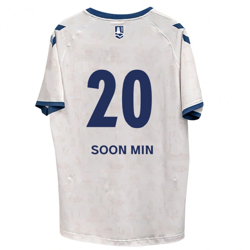 Danxen Femme Maillot Soon-Min Hwang #20 Bleu Royal Blanc Tenues Extérieur 2026/27 T-Shirt