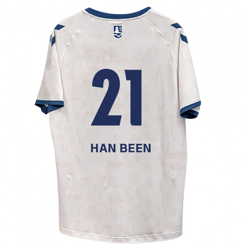 Danxen Femme Maillot Han-Been Yang #21 Bleu Royal Blanc Tenues Extérieur 2026/27 T-Shirt