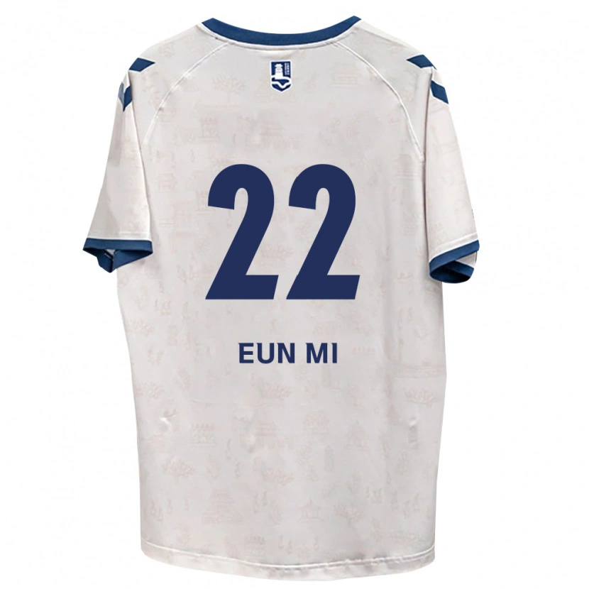 Danxen Femme Maillot Eun-Mi Lee #22 Bleu Royal Blanc Tenues Extérieur 2026/27 T-Shirt