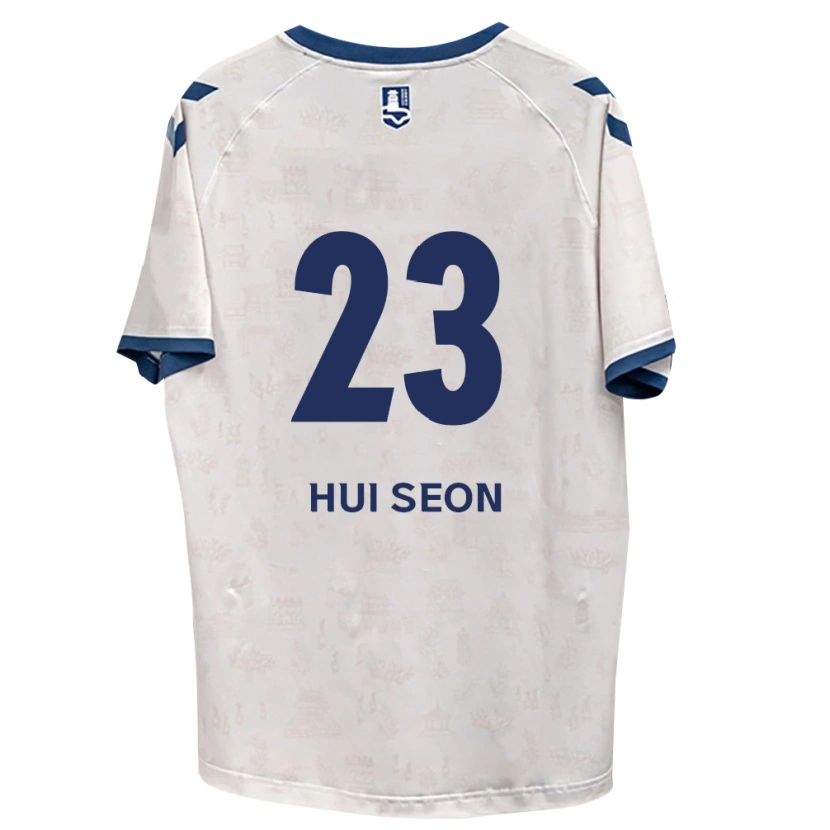 Danxen Femme Maillot Hui-Seon Kwon #23 Bleu Royal Blanc Tenues Extérieur 2026/27 T-Shirt