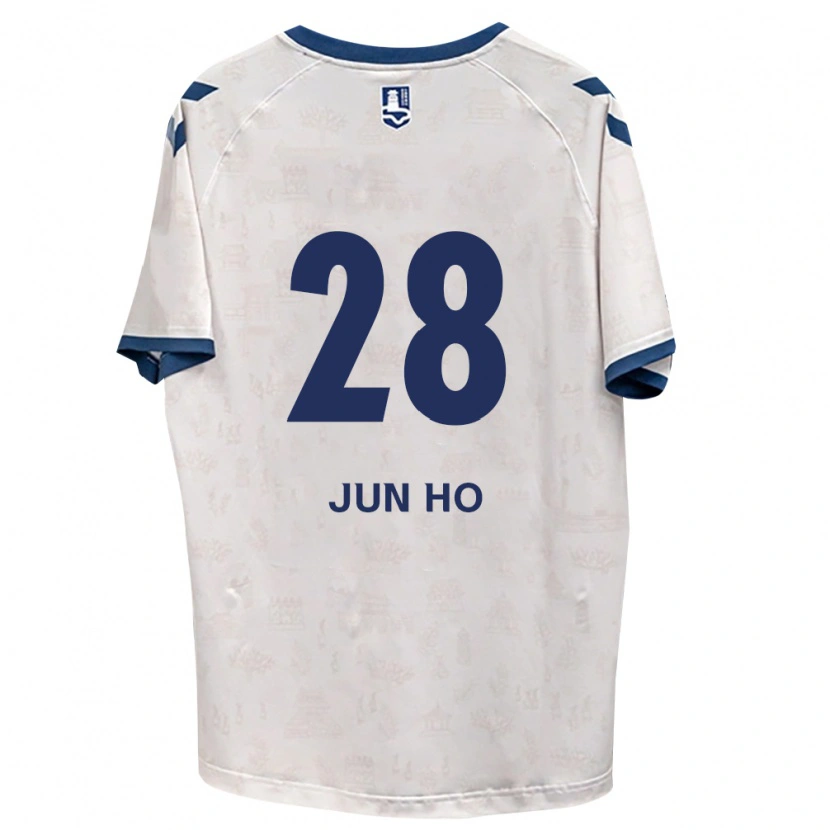 Danxen Femme Maillot Jun-Ho Son #28 Bleu Royal Blanc Tenues Extérieur 2026/27 T-Shirt