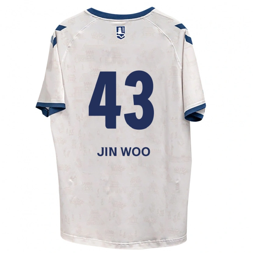 Danxen Femme Maillot Jin-Woo Park #43 Bleu Royal Blanc Tenues Extérieur 2026/27 T-Shirt