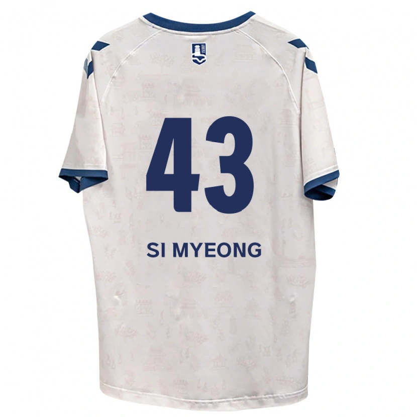 Danxen Femme Maillot Si-Myeong Lee #43 Bleu Royal Blanc Tenues Extérieur 2026/27 T-Shirt
