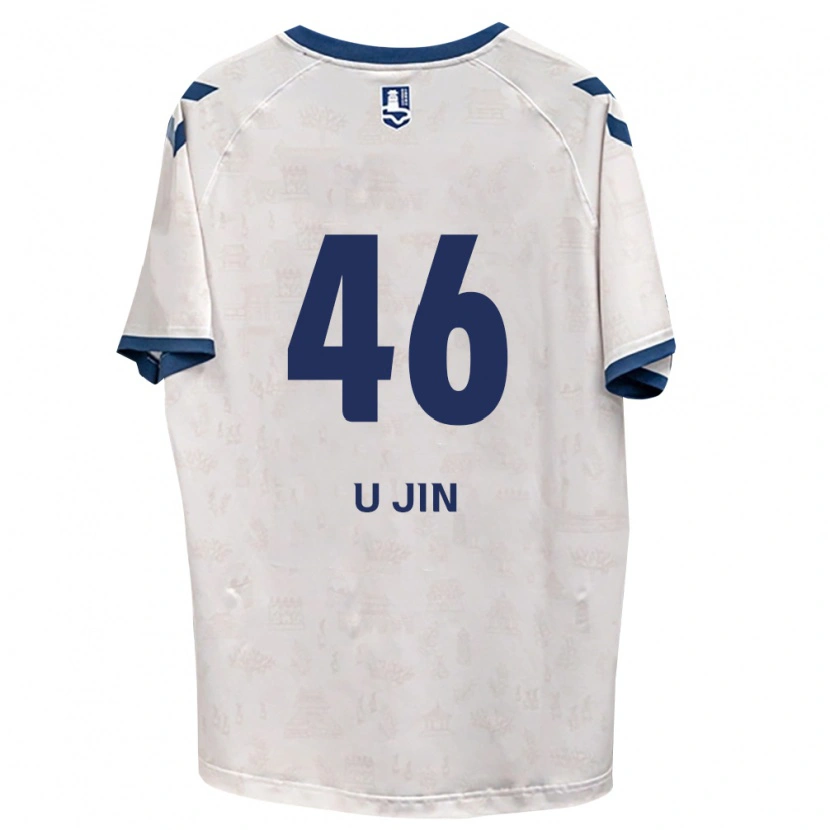 Danxen Femme Maillot U-Jin Yang #46 Bleu Royal Blanc Tenues Extérieur 2026/27 T-Shirt