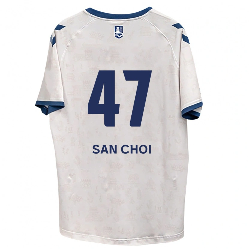 Danxen Femme Maillot San Choi #47 Bleu Royal Blanc Tenues Extérieur 2026/27 T-Shirt