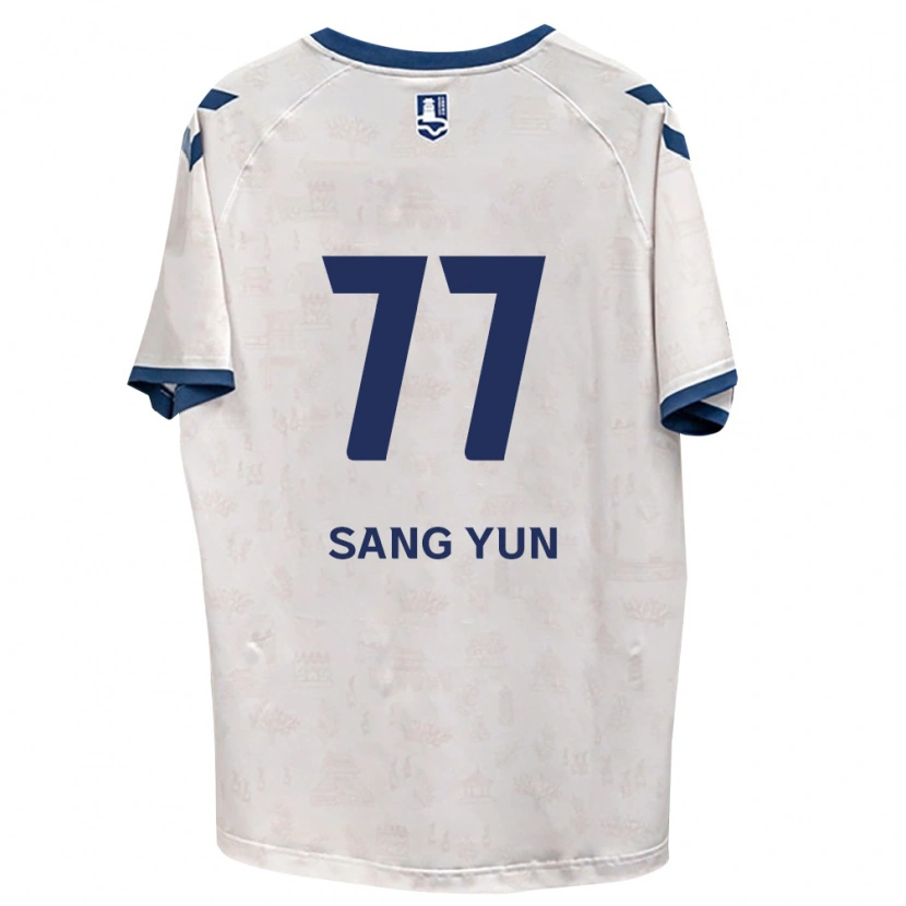 Danxen Femme Maillot Sang-Yun Kang #77 Bleu Royal Blanc Tenues Extérieur 2026/27 T-Shirt