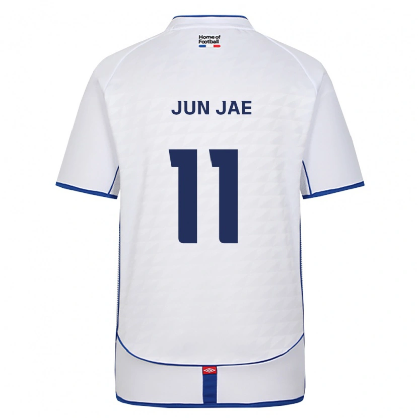 Danxen Femme Maillot Jun-Jae Lee #11 Noir Blanc Rouge Tenues Extérieur 2026/27 T-Shirt