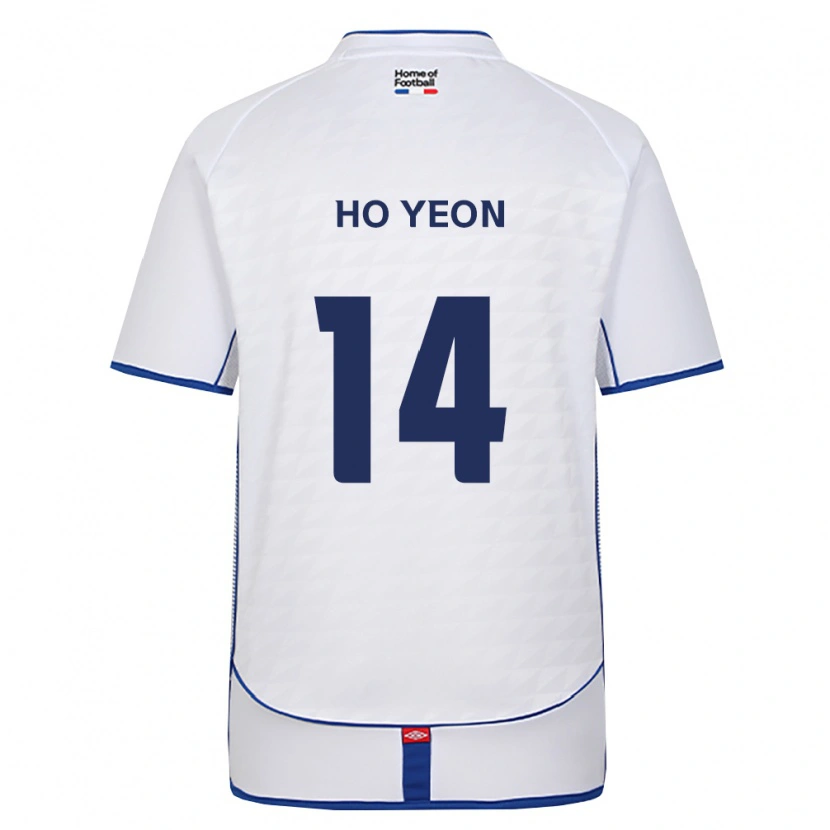 Danxen Femme Maillot Ho-Yeon Jung #14 Noir Blanc Rouge Tenues Extérieur 2026/27 T-Shirt
