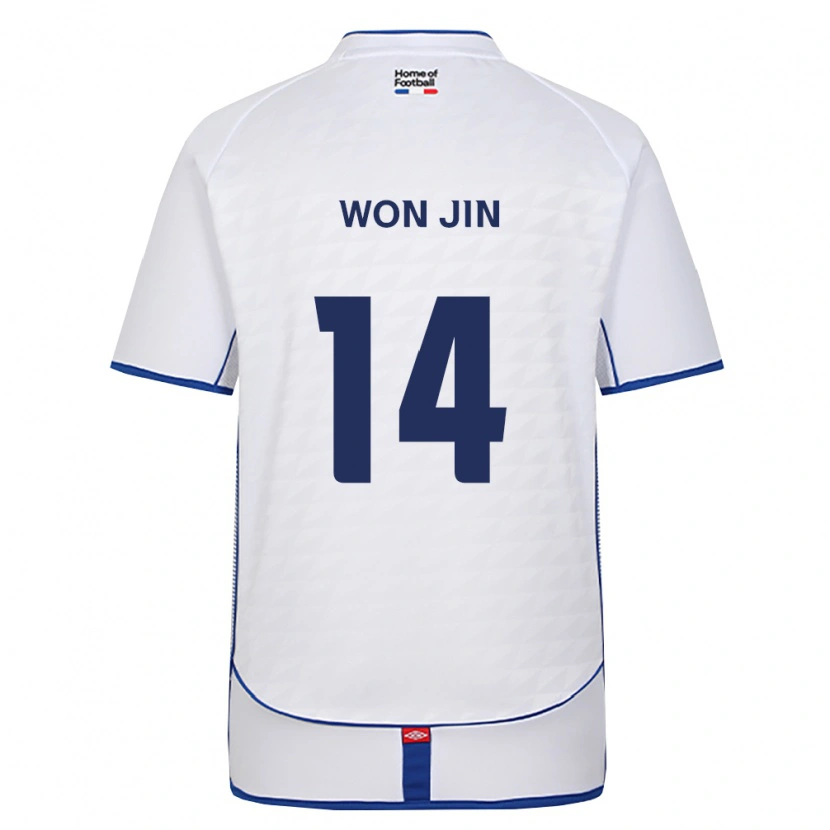 Danxen Femme Maillot Won-Jin Hong #14 Noir Blanc Rouge Tenues Extérieur 2026/27 T-Shirt