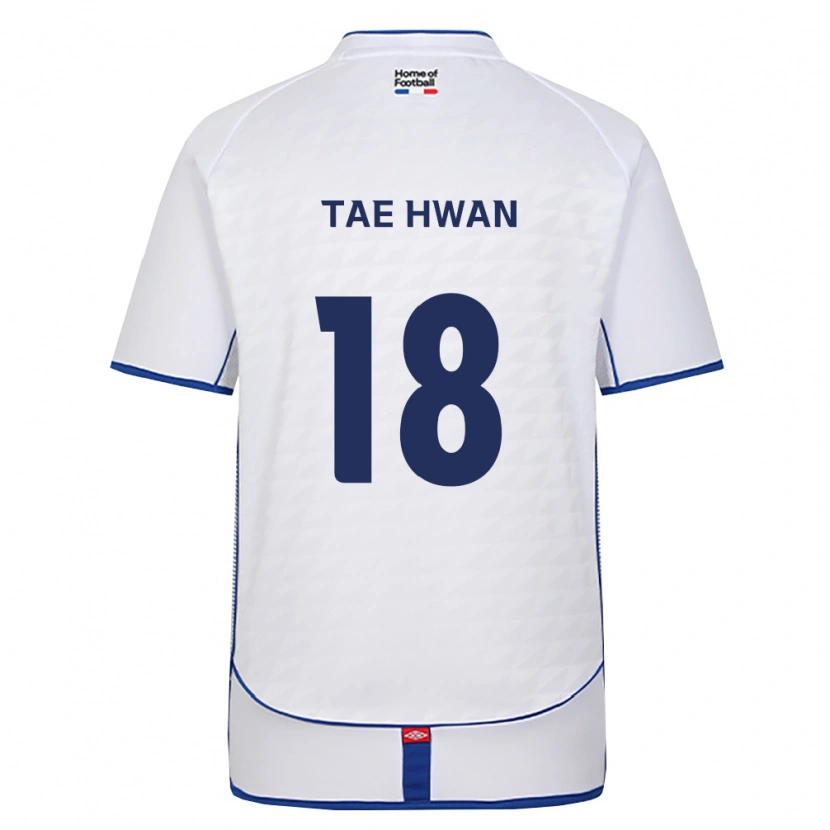 Danxen Femme Maillot Tae-Hwan Jeong #18 Noir Blanc Rouge Tenues Extérieur 2026/27 T-Shirt