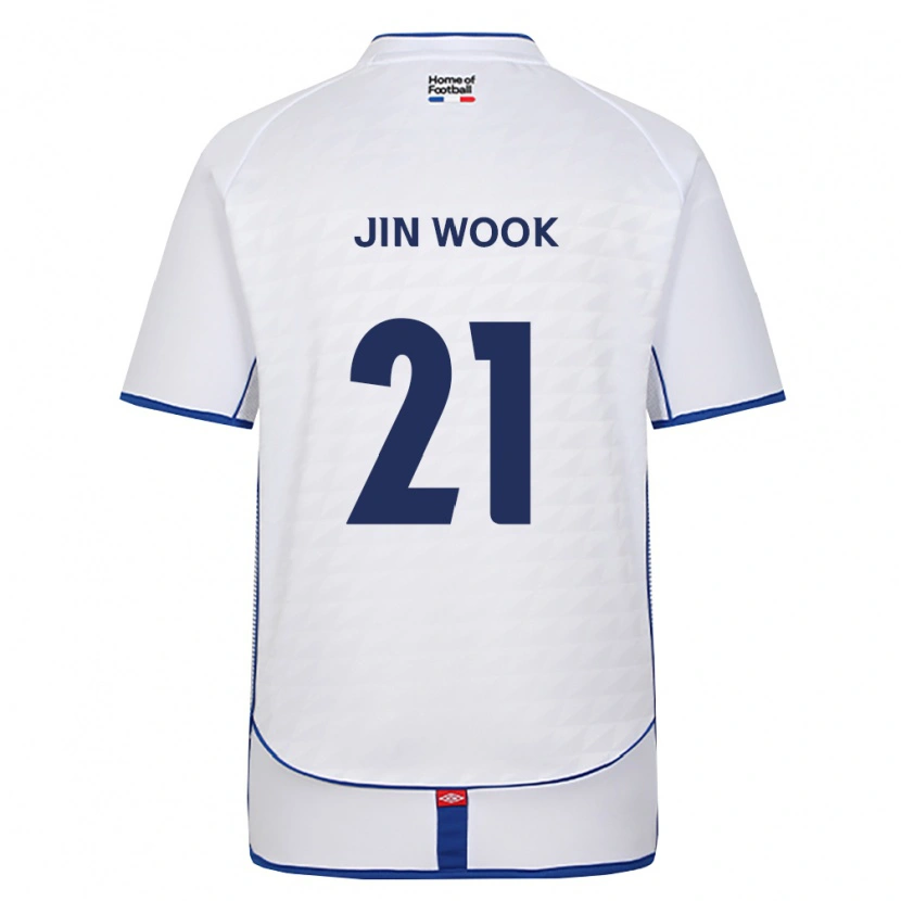 Danxen Femme Maillot Jin-Wook Yoo #21 Noir Blanc Rouge Tenues Extérieur 2026/27 T-Shirt