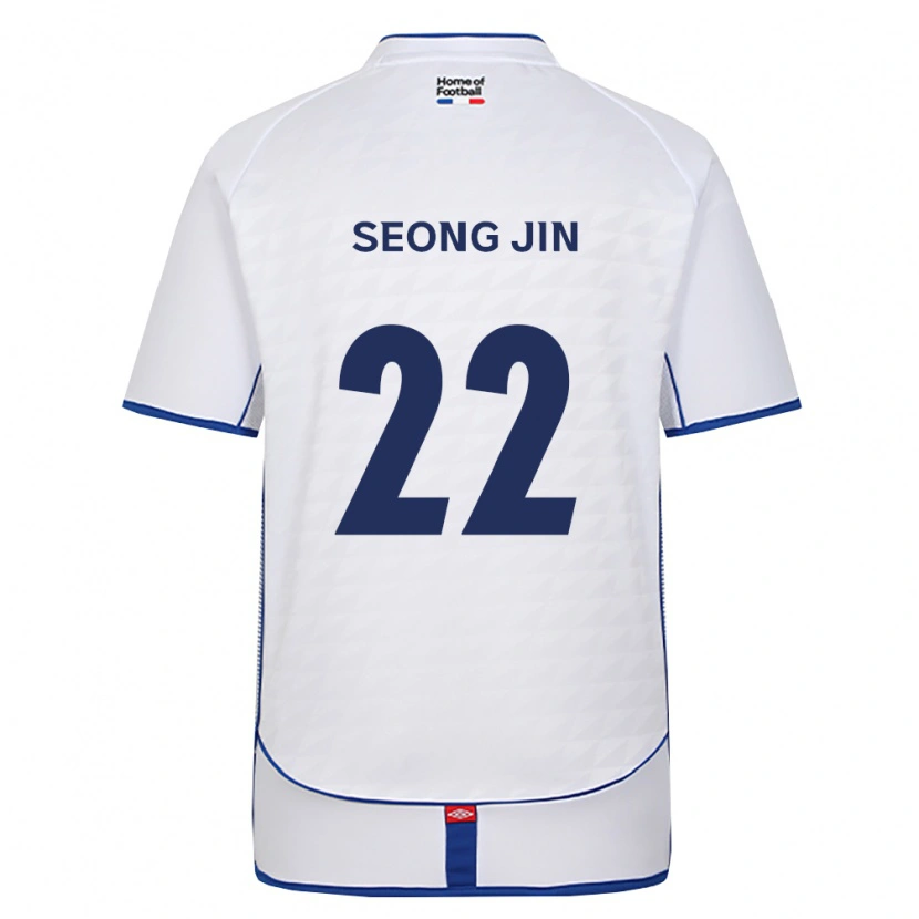 Danxen Femme Maillot Seong-Jin Kang #22 Noir Blanc Rouge Tenues Extérieur 2026/27 T-Shirt