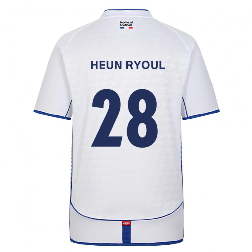 Danxen Femme Maillot Heun-Ryoul Lee #28 Noir Blanc Rouge Tenues Extérieur 2026/27 T-Shirt
