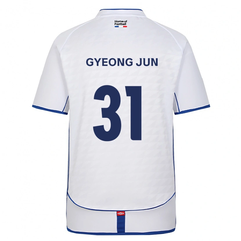 Danxen Femme Maillot Gyeong-Jun Lee #31 Noir Blanc Rouge Tenues Extérieur 2026/27 T-Shirt