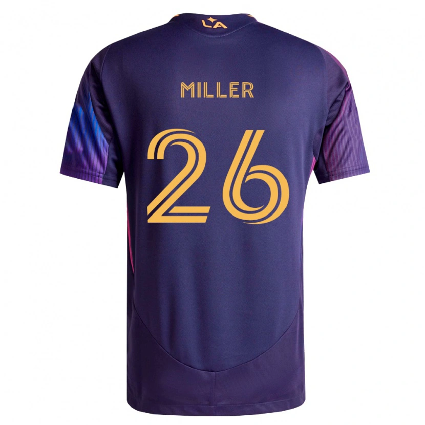 Danxen Femme Maillot Harbor Miller #26 Pourpre Foncé Jaune Tenues Extérieur 2026/27 T-Shirt