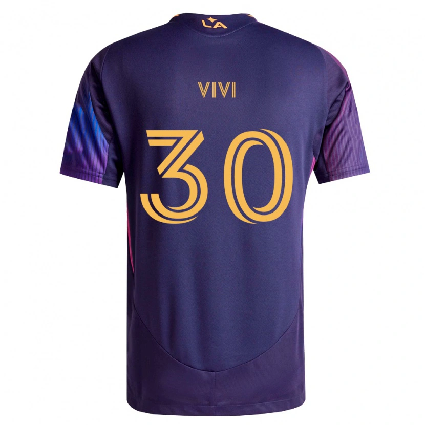 Danxen Femme Maillot Gino Vivi #30 Pourpre Foncé Jaune Tenues Extérieur 2026/27 T-Shirt