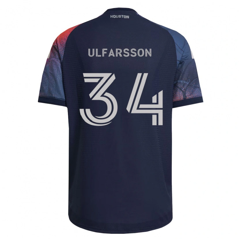 Danxen Femme Maillot Thor Úlfarsson #34 Bleu Foncé Blanc Orange Tenues Extérieur 2026/27 T-Shirt