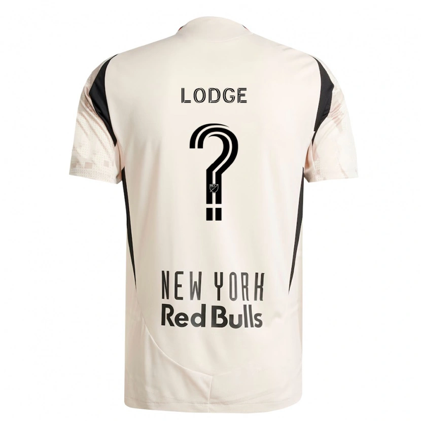 Danxen Femme Maillot Eric Lodge #0 Blanc Cassé Rouge Noir Tenues Extérieur 2026/27 T-Shirt