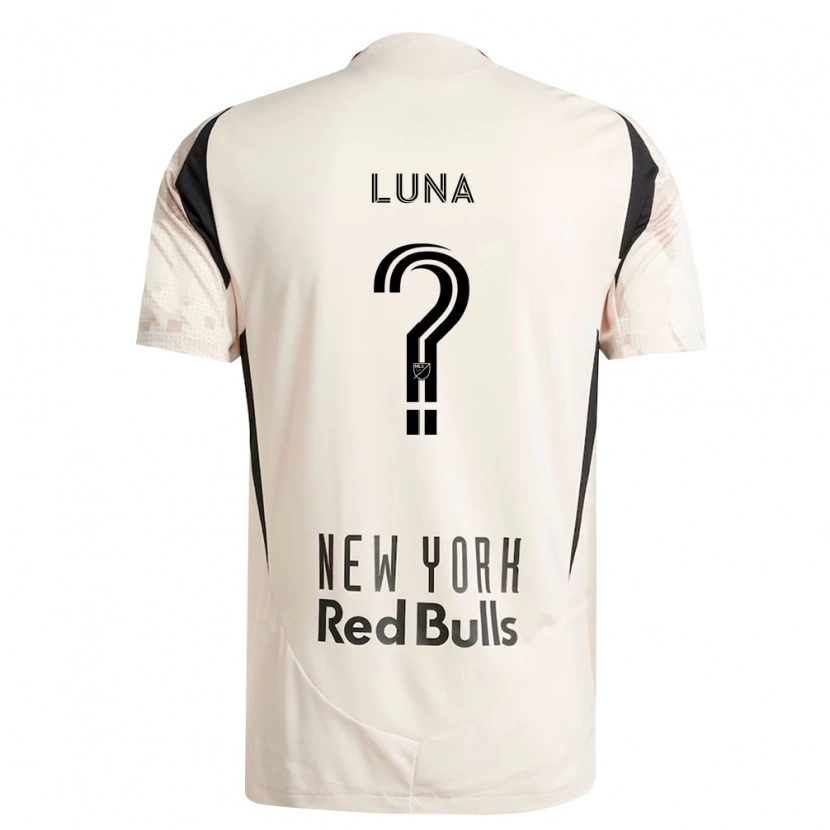 Danxen Femme Maillot Erick Luna #0 Blanc Cassé Rouge Noir Tenues Extérieur 2026/27 T-Shirt