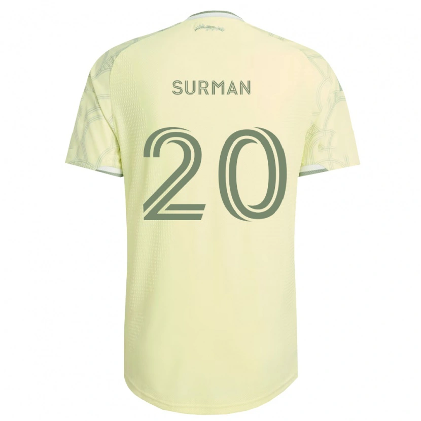 Danxen Femme Maillot Finn Surman #20 Beige Blanc Tenues Extérieur 2026/27 T-Shirt