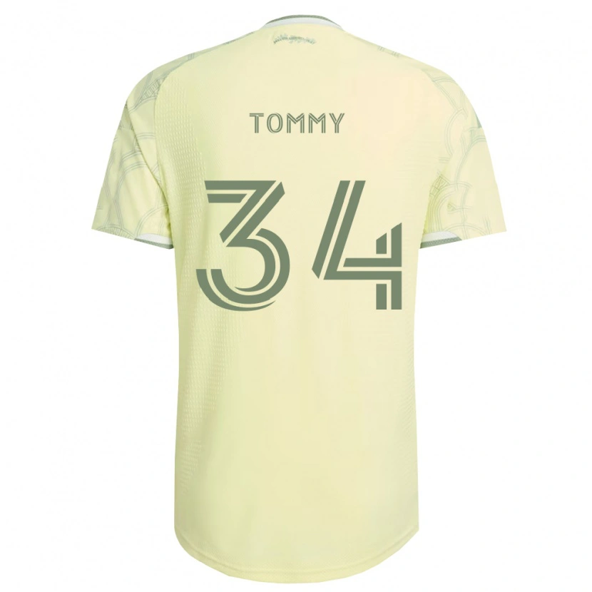 Danxen Femme Maillot Calem Tommy #34 Beige Blanc Tenues Extérieur 2026/27 T-Shirt