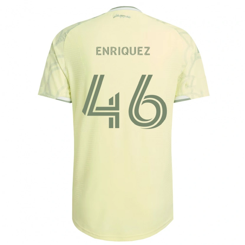Danxen Femme Maillot Adolfo Enríquez #46 Beige Blanc Tenues Extérieur 2026/27 T-Shirt