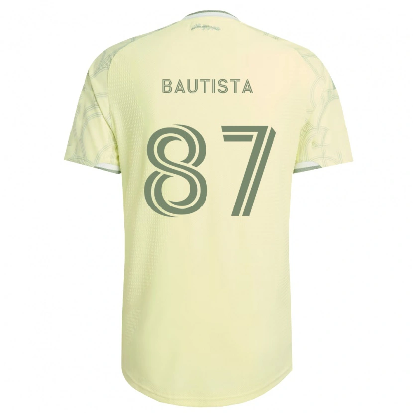 Danxen Femme Maillot Ricardo Bautista #87 Beige Blanc Tenues Extérieur 2026/27 T-Shirt