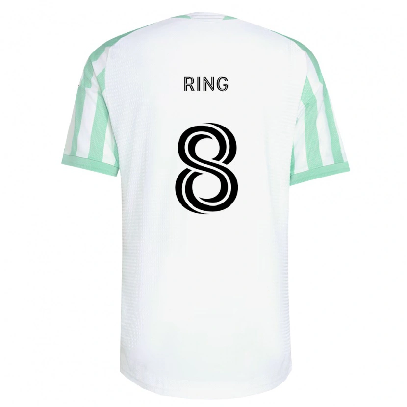 Danxen Femme Maillot Alexander Ring #8 Vert Clair Noir Blanc Tenues Extérieur 2026/27 T-Shirt