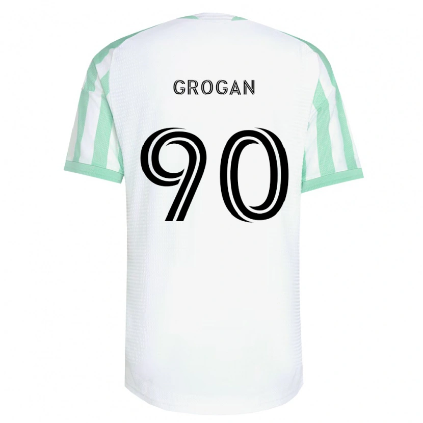 Danxen Femme Maillot Peter Grogan #90 Vert Clair Noir Blanc Tenues Extérieur 2026/27 T-Shirt