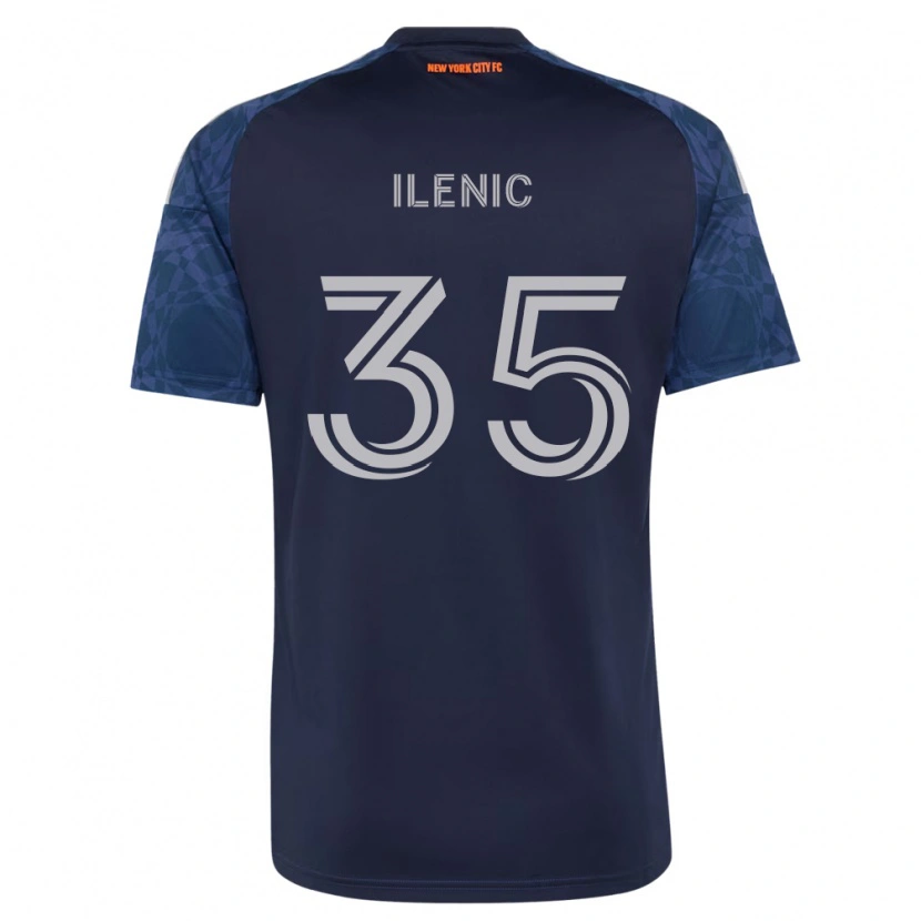 Danxen Femme Maillot Mitja Ilenic #35 Bleu Foncé Blanc Tenues Extérieur 2026/27 T-Shirt