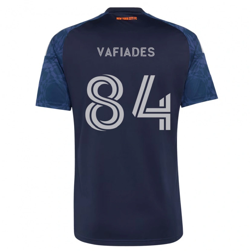 Danxen Femme Maillot Niccolo Vafiades #84 Bleu Foncé Blanc Tenues Extérieur 2026/27 T-Shirt