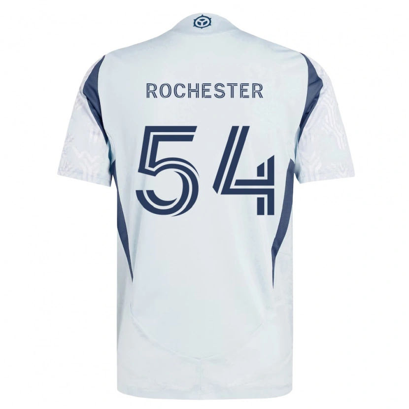 Danxen Femme Maillot Lamonth Rochester #54 Bleu Gris Blanc Tenues Extérieur 2026/27 T-Shirt