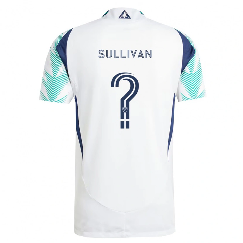Danxen Femme Maillot Mason Sullivan #0 Blanc Bleu Marine Vert Clair Tenues Extérieur 2026/27 T-Shirt