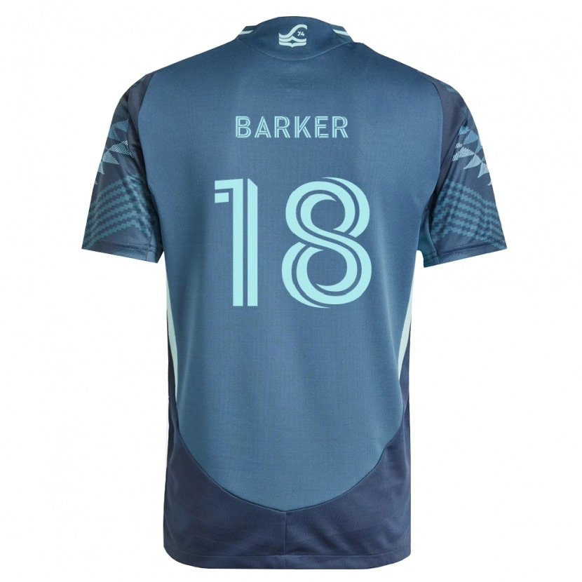 Danxen Femme Maillot Alicia Barker #18 Bleu Marine Vert Tenues Extérieur 2026/27 T-Shirt
