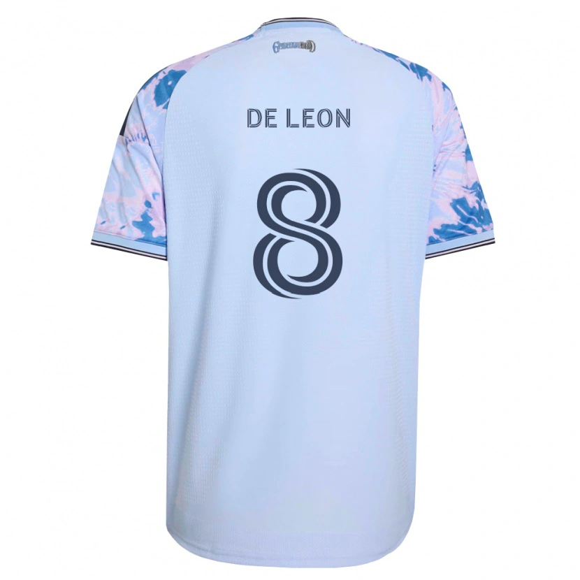 Danxen Femme Maillot Brandon De Leon #8 Bleu Royal Blanc Noir Tenues Extérieur 2026/27 T-Shirt