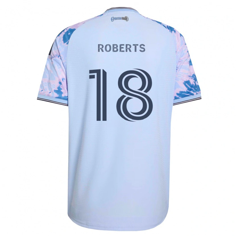 Danxen Femme Maillot Reid Roberts #18 Bleu Royal Blanc Noir Tenues Extérieur 2026/27 T-Shirt