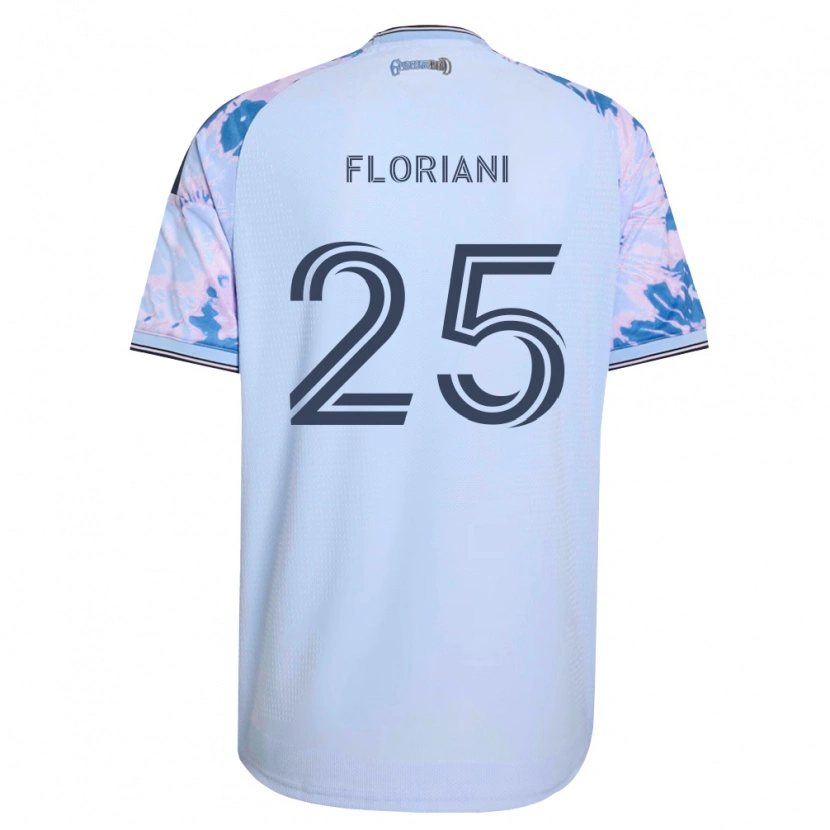 Danxen Femme Maillot Max Floriani #25 Bleu Royal Blanc Noir Tenues Extérieur 2026/27 T-Shirt
