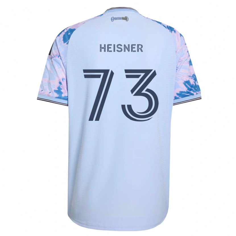 Danxen Femme Maillot Jacob Heisner #73 Bleu Royal Blanc Noir Tenues Extérieur 2026/27 T-Shirt